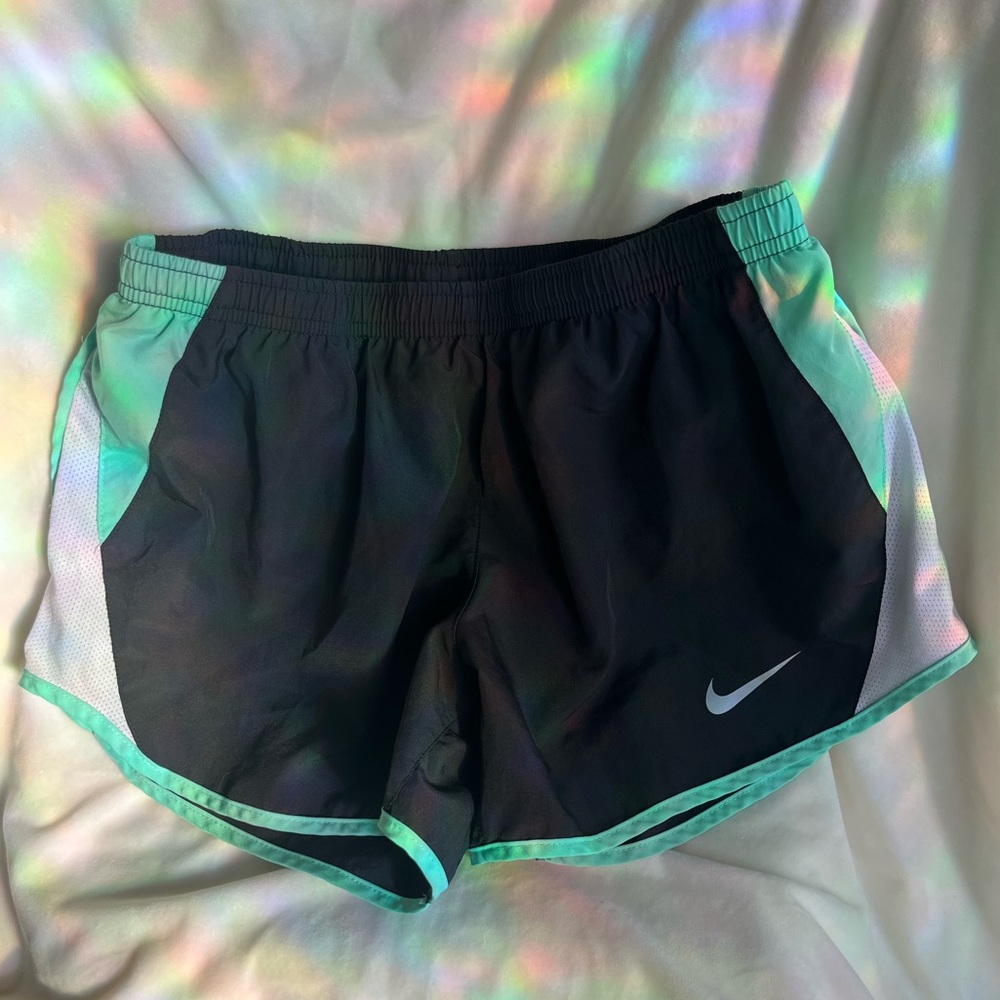 Nike Tempo Dri Fit Shorts Lined Mint Small